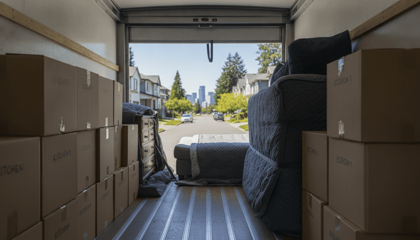 How Much Do Movers Cost in Bellevue, WA? 2026 Rates by Home Size and Move Type